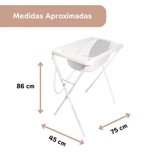 Miniatura: BANHEIRA GALZERANO BEBE PLASTI ACQUA TRIO BC 7065