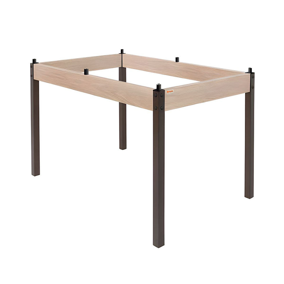 Miniatura: MESA CIPLAFE CARV MONTREAL BASE REF:141BZCM TP DE VIDRO OFF WHITE 1.20 REF:9989O