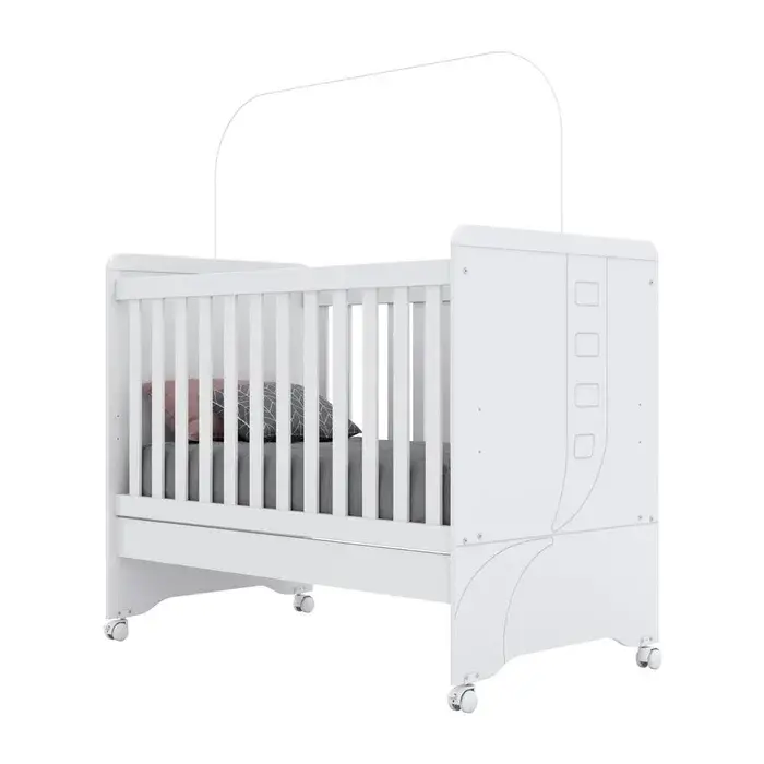 Miniatura: BERÇO HENN MINI CAMA PAO DE MEL BRANCO OC