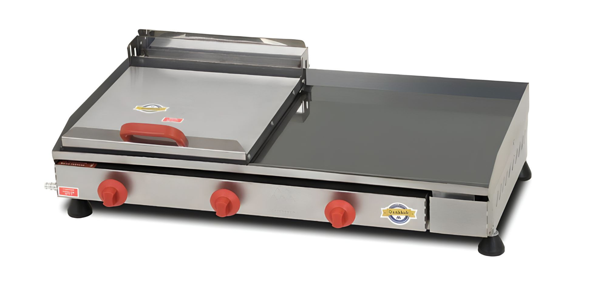 CHAPA COMERCIAL MARCHESONI 40 X 80 X 3 QUEIMADORES X GAVETA CH-1083.