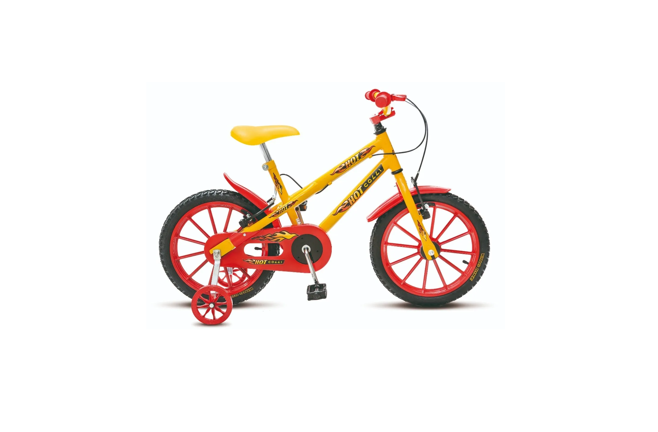 BICICLETA COLLI MTB HOT A.16 MASC AMARELO D 102-01D
