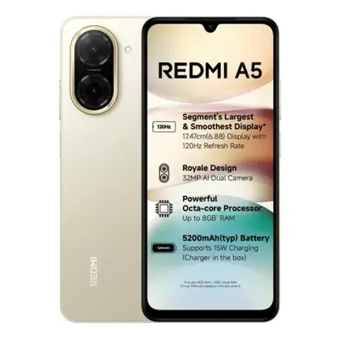 CELULAR XIAOMI REDMI A5 128GB ROM 4GB RAM SANDY GOLD DOURADO