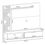Miniatura: PAINEL HB MOVEIS GRID 1.6 - NATURE/OFF WHITE