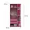 Miniatura: ROUPEIRO GELIUS PRINCESINHA 2 PORTAS C/PES PINK