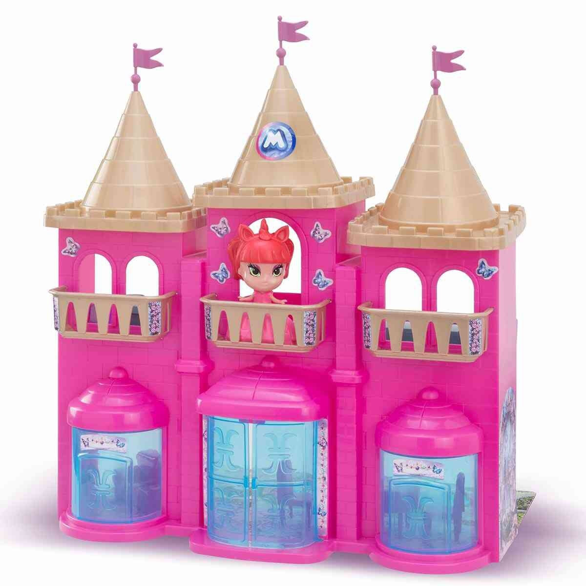 BRINQUEDO MAGIC TOYS CASTELO PRINCESS MEG PINK REF 1095