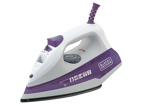 FERRO A VAPOR BLACK + DECKER FX1000 -B2 1200W | Loja Eletrolar Center