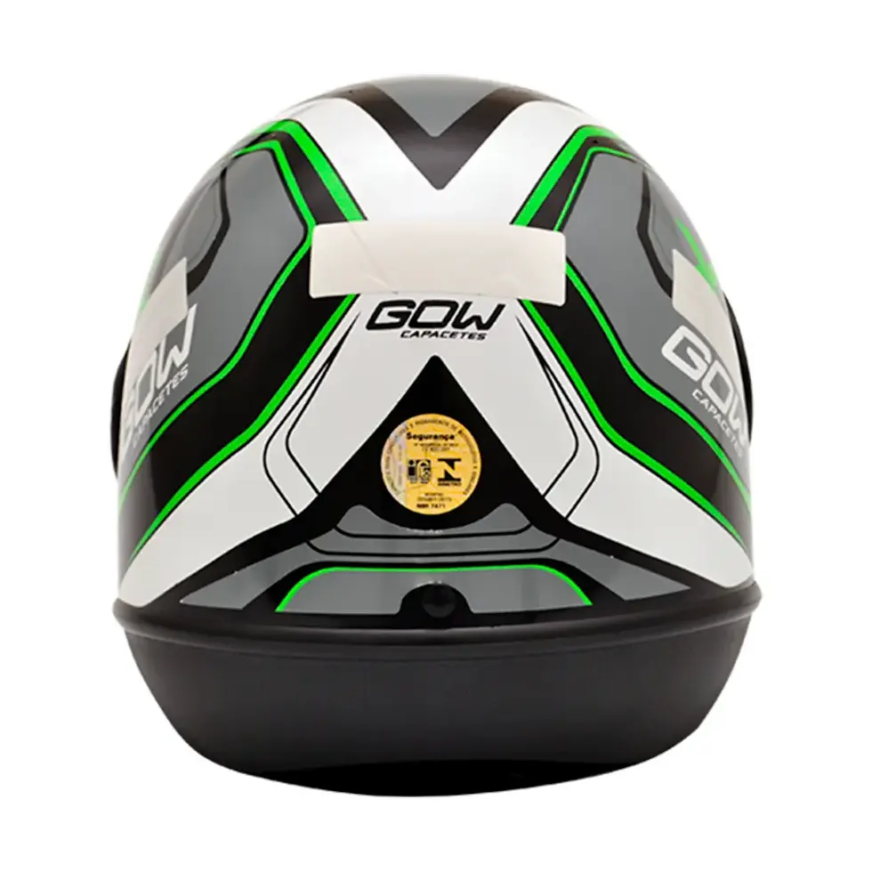 Miniatura: CAPACETE GOW INTERLAGOS 58 PTO/VERD