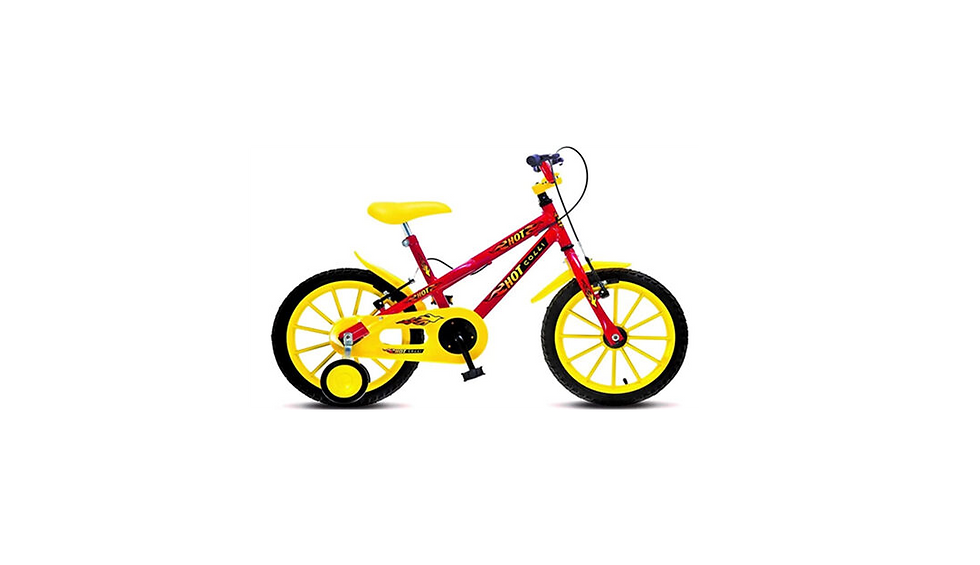 BICICLETA COLLI MTB HOT A.16 MASC VERMELHO D 102-16D