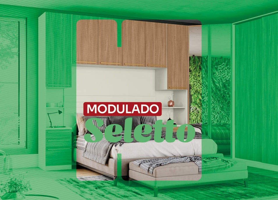 Miniatura: GUARDA-ROUPA  MODULADOHEMM SELETTO