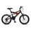 Miniatura: BICICLETA COLLI ARO 20 GPS DUPLA SUSP. FULL 36R 21M PRETO FOSCO/LARANJA NEON D