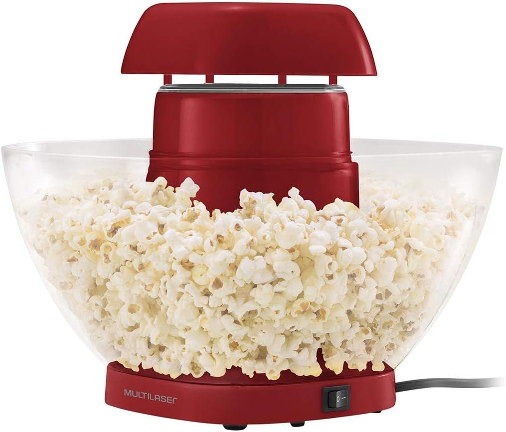 PIPOQUEIRA ELETRICA MULTILASER 220V-1200W SEM  USO DE OLEO COM TIGELA CE075