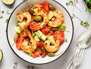 Easy Shrimp Avocado Salad