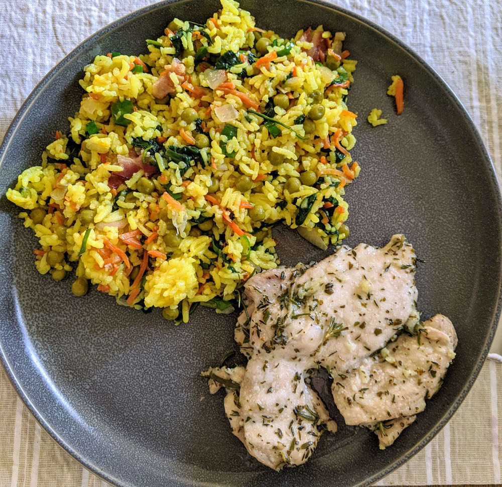 The Sunday Cookbook Herb "Butter" Chicken Thighs