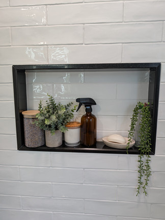 Thompson Contracting - Our Hallway Bathroom: The Reveal - Amanda MacGregor - New Jersey