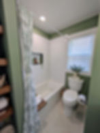 Thompson Contracting - Our Hallway Bathroom: The Reveal - Amanda MacGregor - New Jersey
