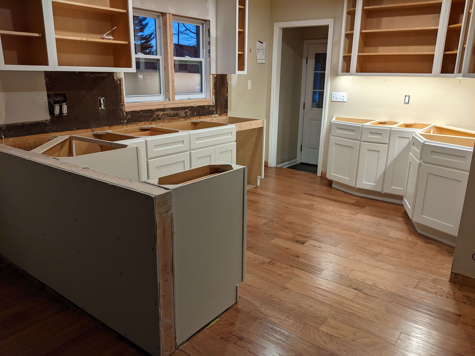 Our Kitchen: Plans, Progress, and The Reveal - amanda macgregor joseph centineo - food allergy living - Thompson contracting