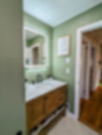 Thompson Contracting - Our Hallway Bathroom: The Reveal - Amanda MacGregor - New Jersey
