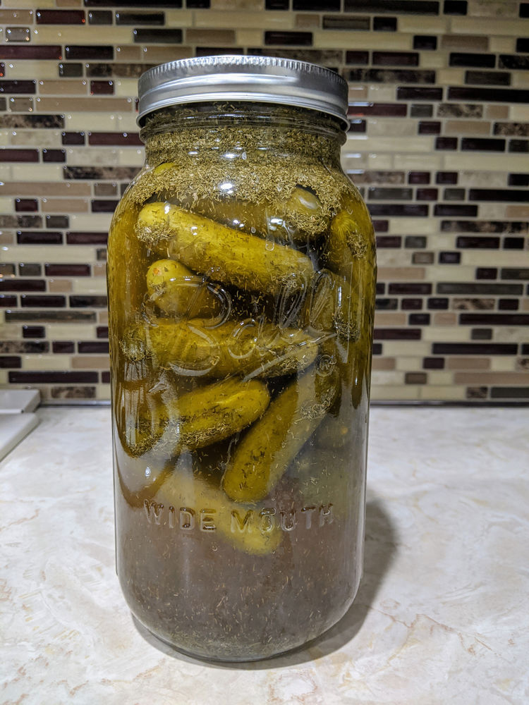 The Sunday Cookbook Homemade Garlic Dill Pickles