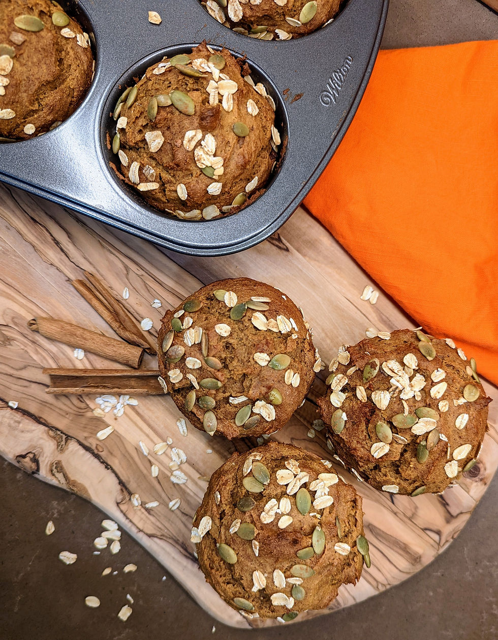pumpkin muffin recipe without nutmeg spice - food allergy recipes - amanda macgregor centineo - nutmeg free