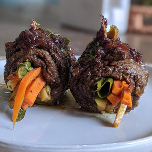 The Sunday Cookbook: Balsamic Steak and Veggie Roll-Ups