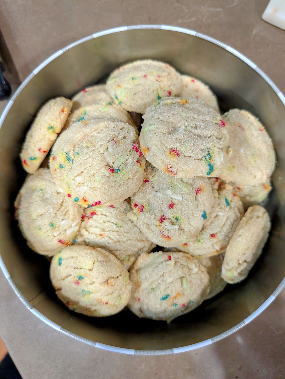 Corn-Free Christmas Funfetti Sugar Cookies - Amanda MacGregor - Food Allergy Recipes