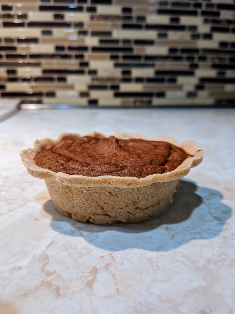 Mini Pumpkin Pie Recipe with Pampered Chef's Mini Pie Pan
