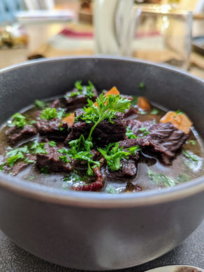 The Sunday Cookbook: Grass-Fed Beef and Bacon Stew