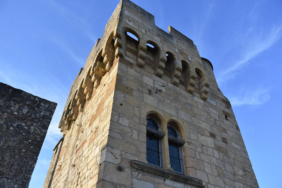 BEYNAC-et-CAZENAC, Château de Beynac, la Terrasse de l'Èperon, la torre