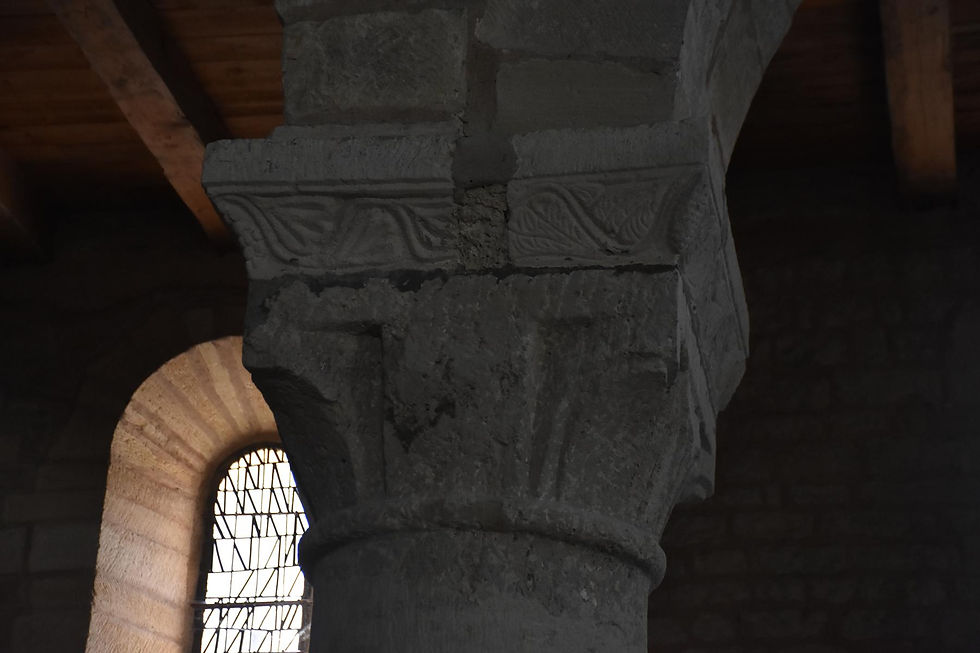FELDBACH, Église prieurale Saint-Jacques, navata maggiore, capitello