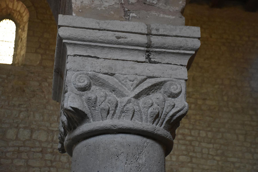 FELDBACH, Église prieurale Saint-Jacques, navata settentrionale, capitello
