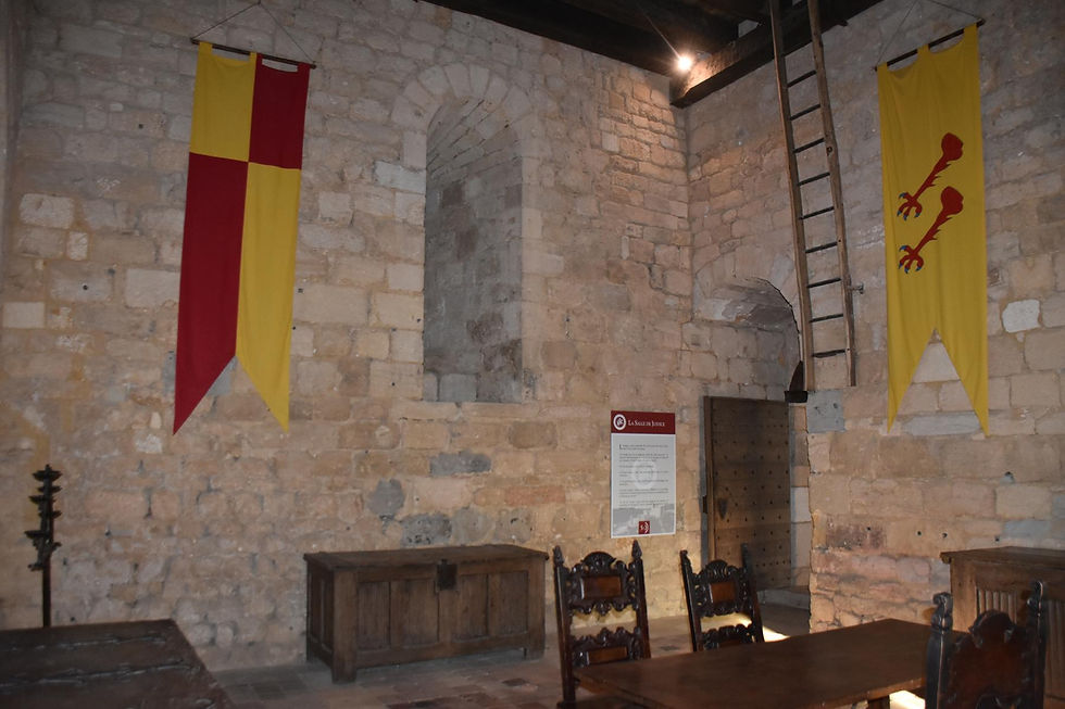 BEYNAC-et-CAZENAC, Château de Beynac, la Sale de Justice