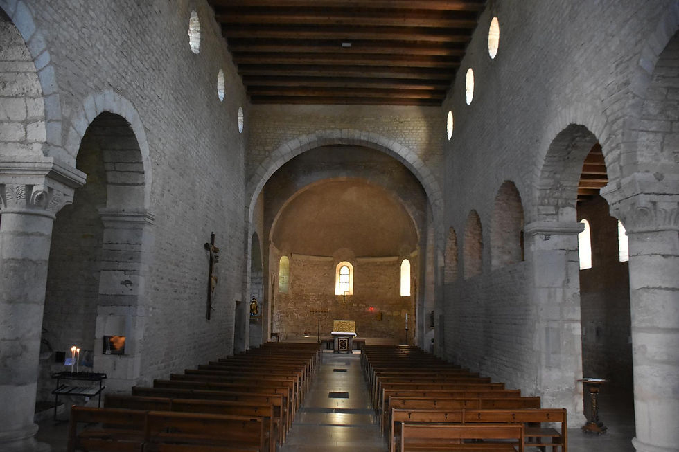 FELDBACH, Église prieurale Saint-Jacques, navata maggiore verso il coro