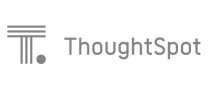 Thoughtspot logo grey