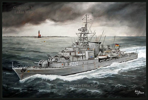 Bundeswehr fregatte f224 Ehemalige