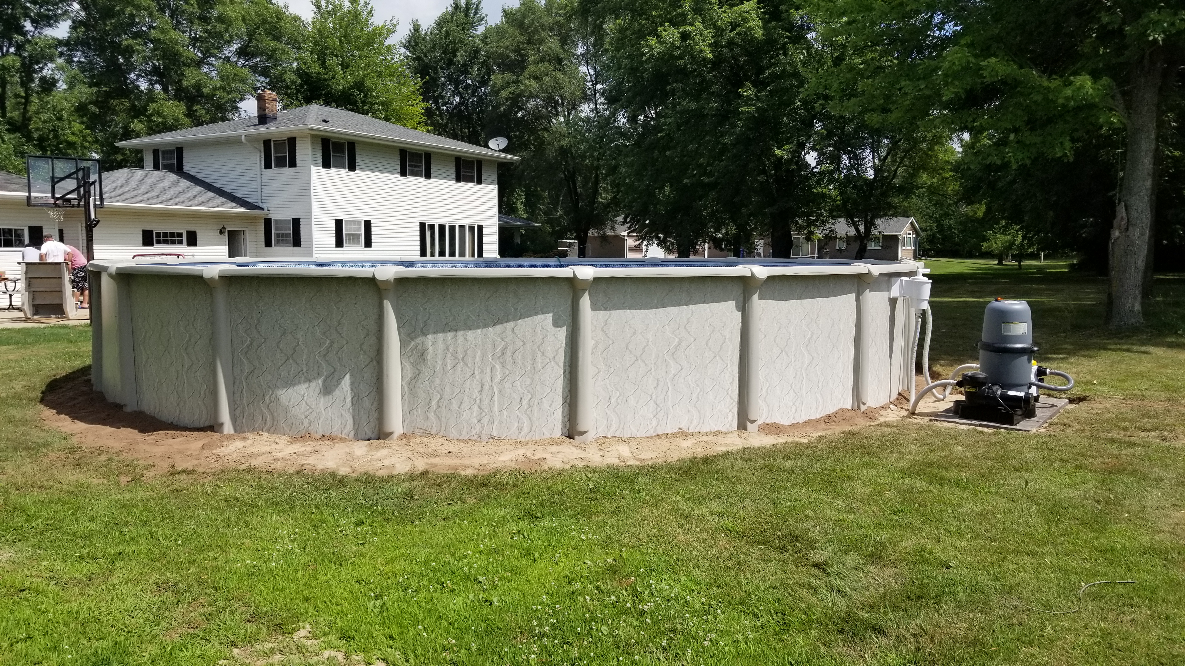 above ground pool installation above ground pool installation