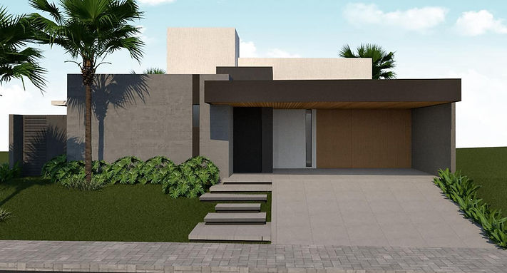 Imóvel de alto padrão com projeto moderno