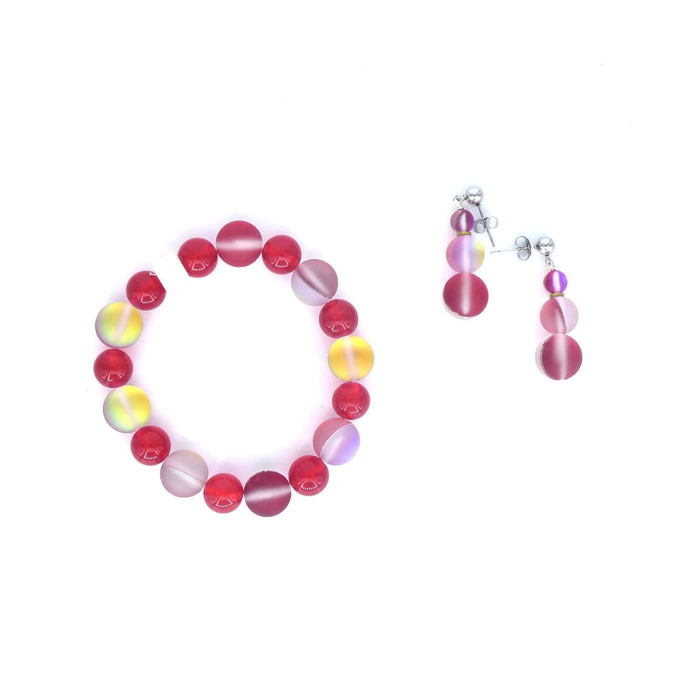 Miniature : Boucles d'oreilles givrées