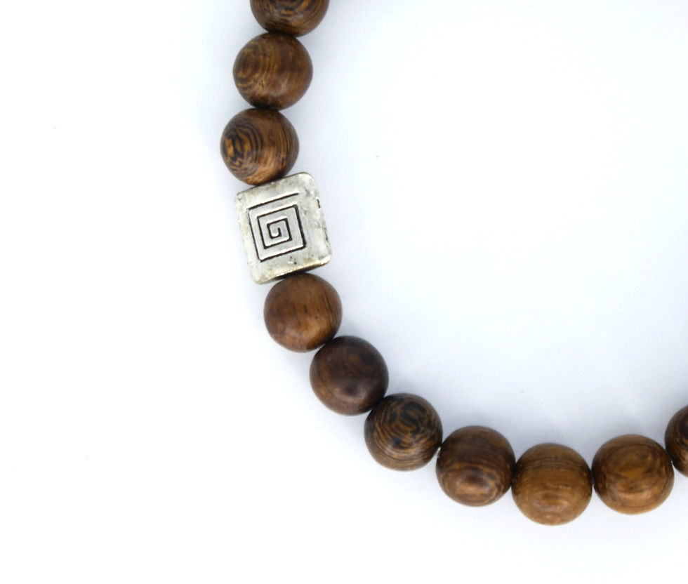 Miniature : Bracelet bois élastiqué