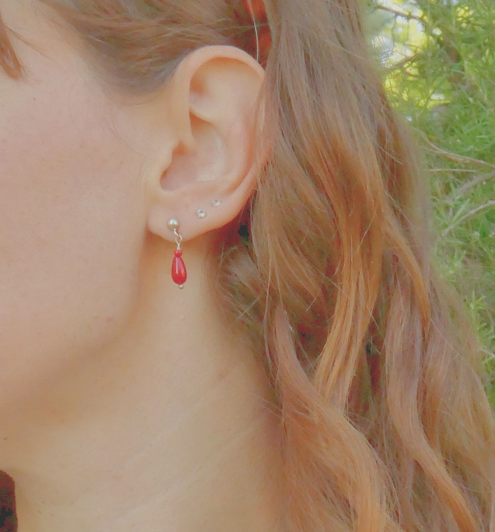 Miniature : Boucles d'oreille sur argent 925