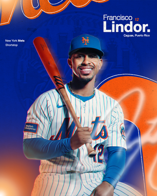 New York Mets Player Graphic