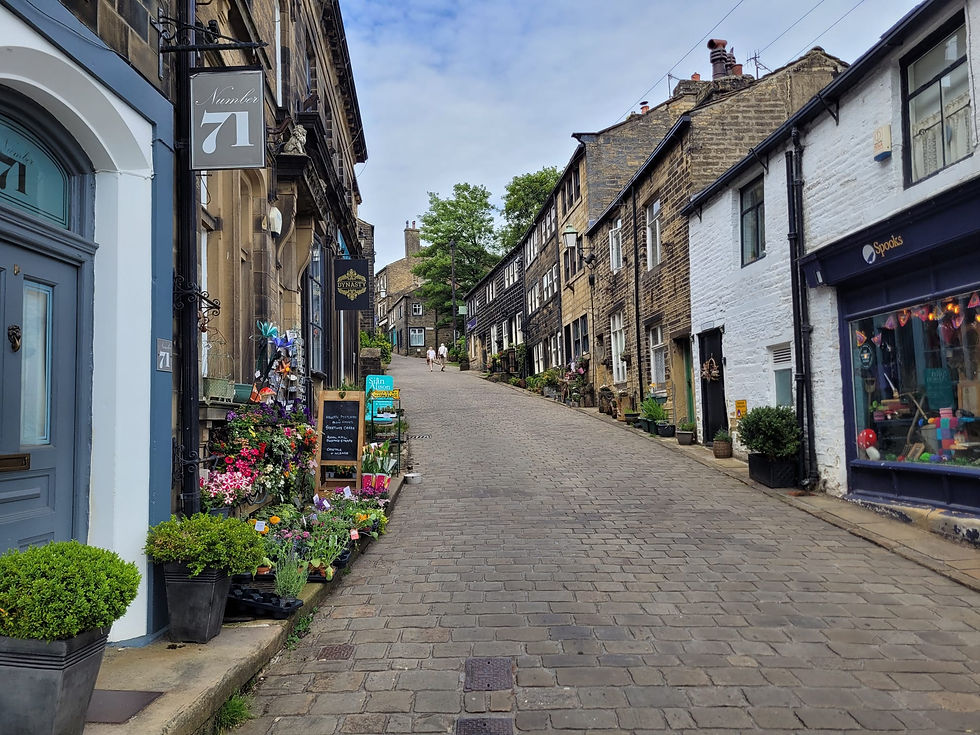 Howarth, home of the Brontes