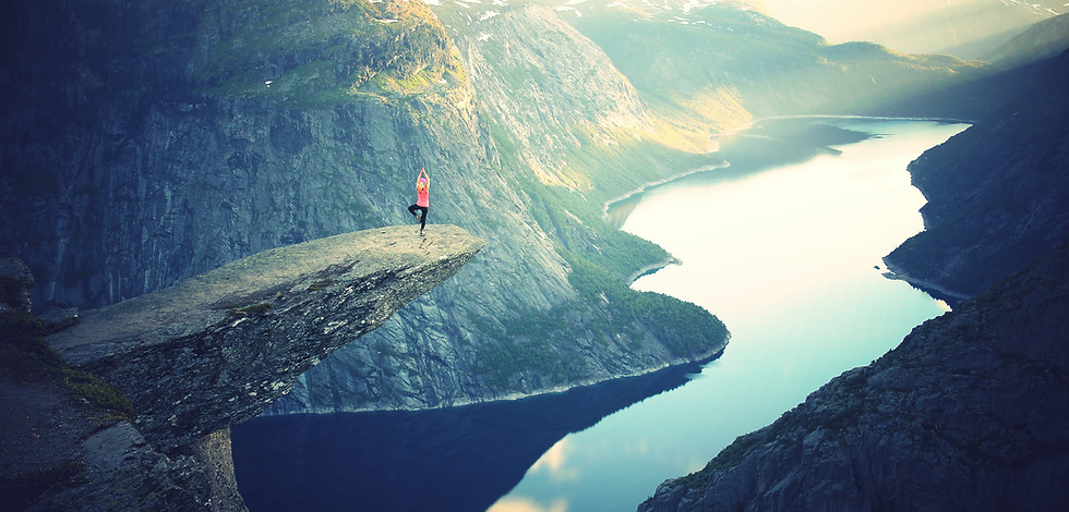 Yoga Clifftop