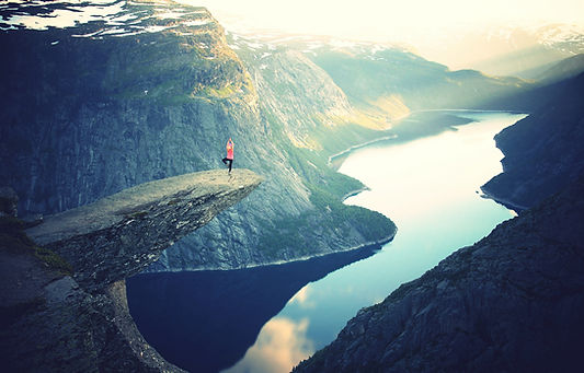 Yoga Clifftop