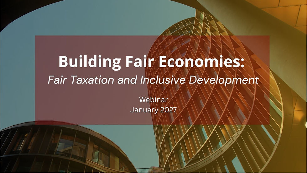 Building Fair Economies