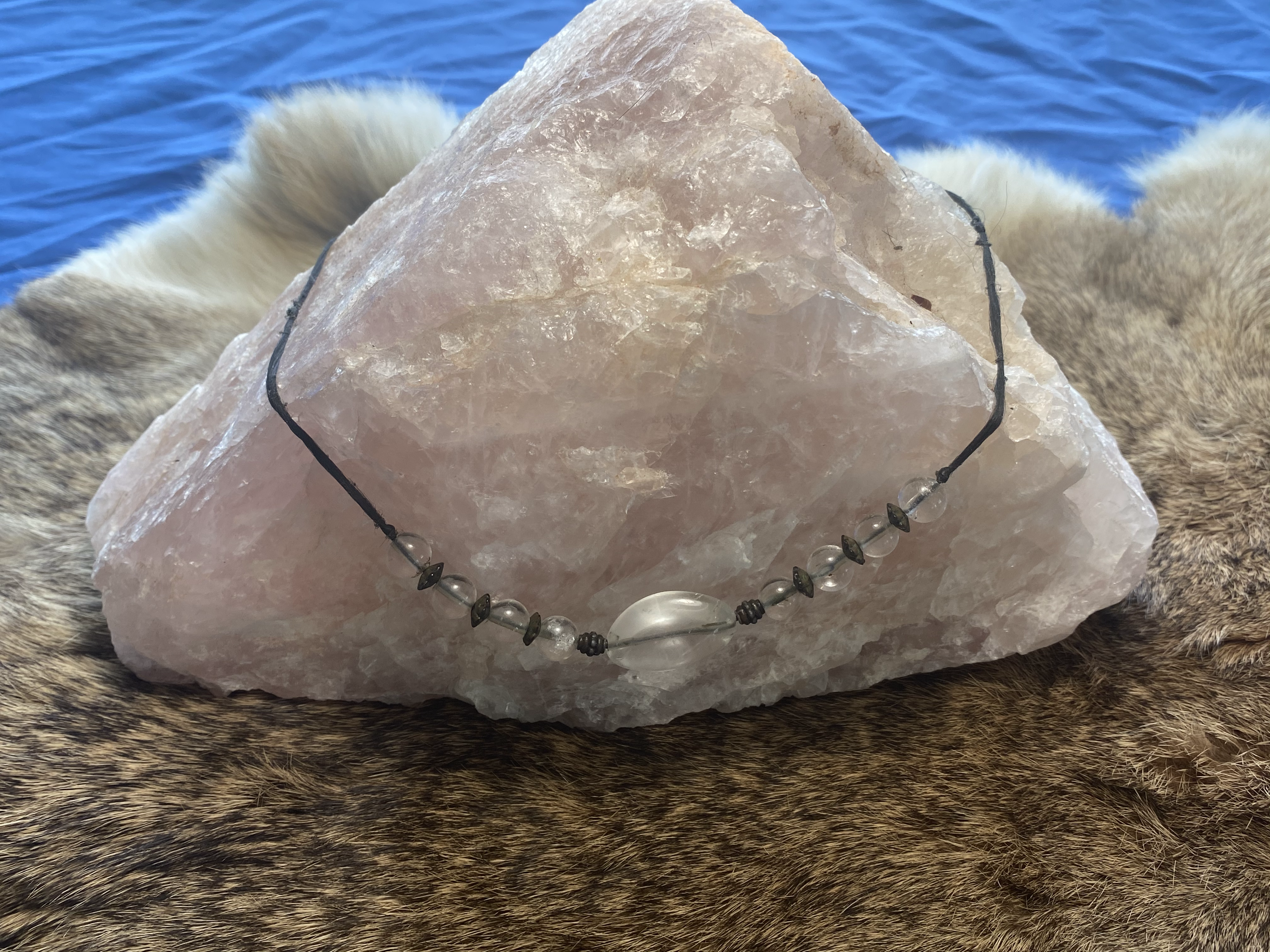 Polished Crystal Necklace