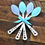 Thumbnail: Personalized Baby Girl Spoons