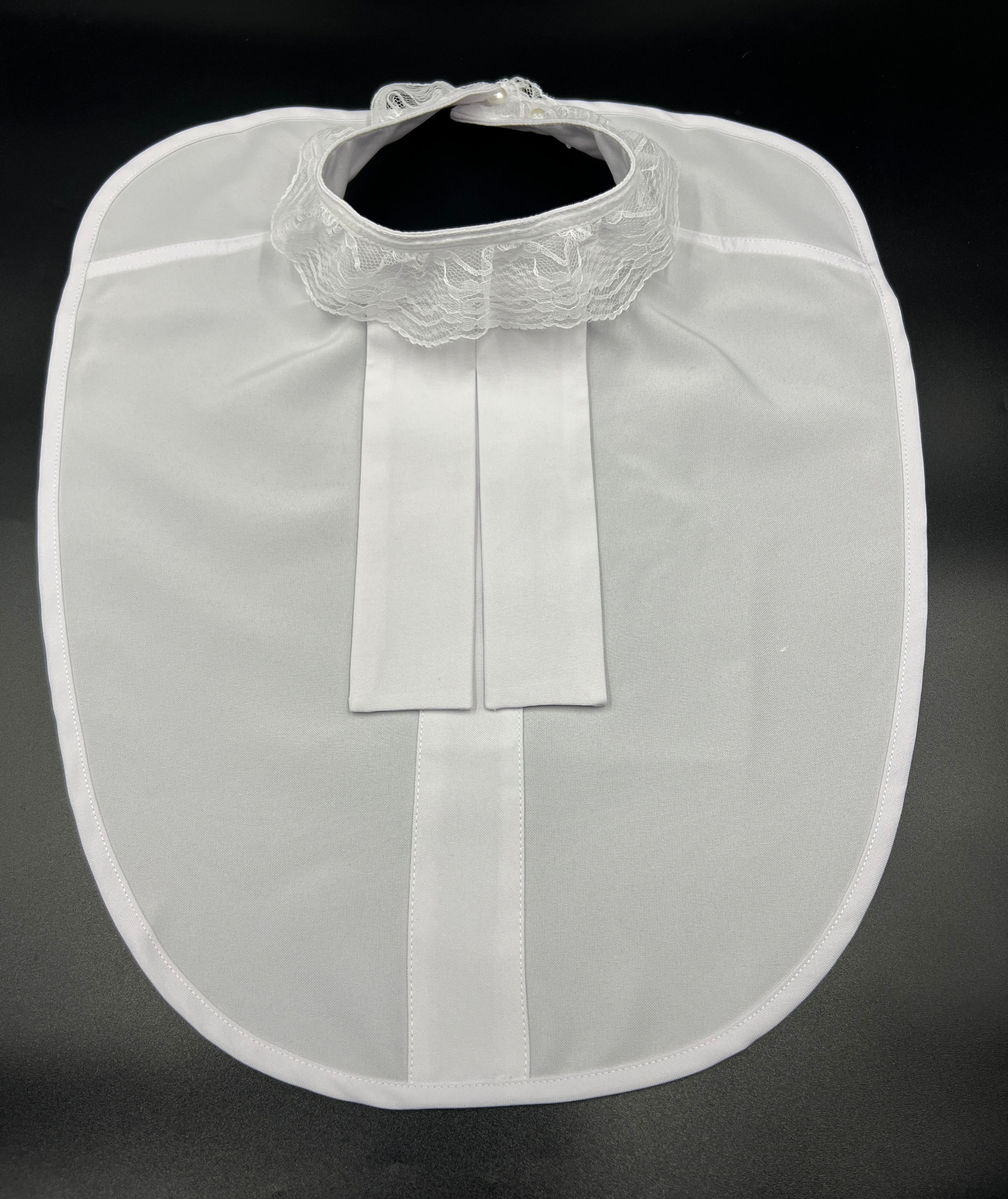 NEW Ruffled Light Lace Collar Tabs