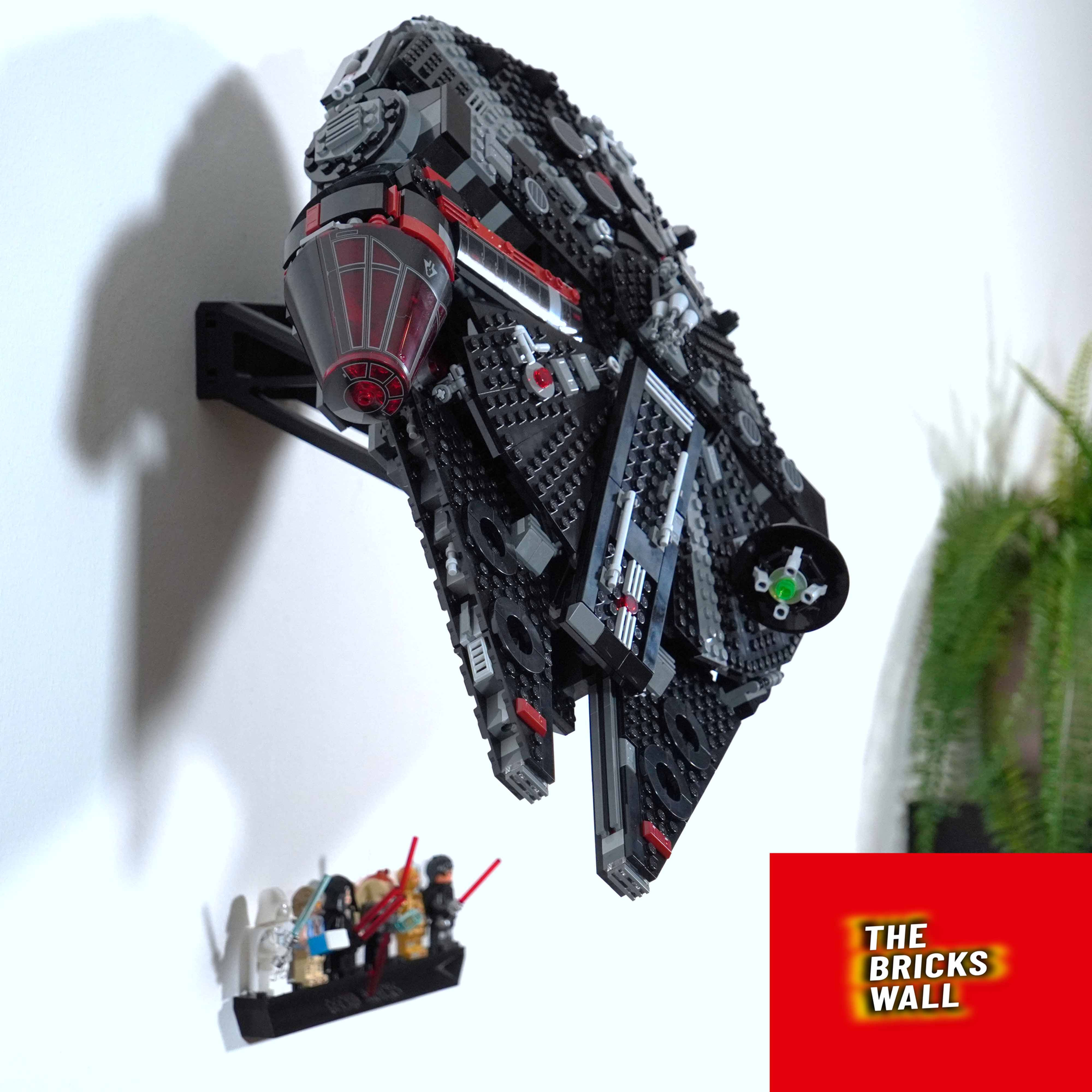 The Dark Falcon 75389 סטנד לגו לקיר דגם