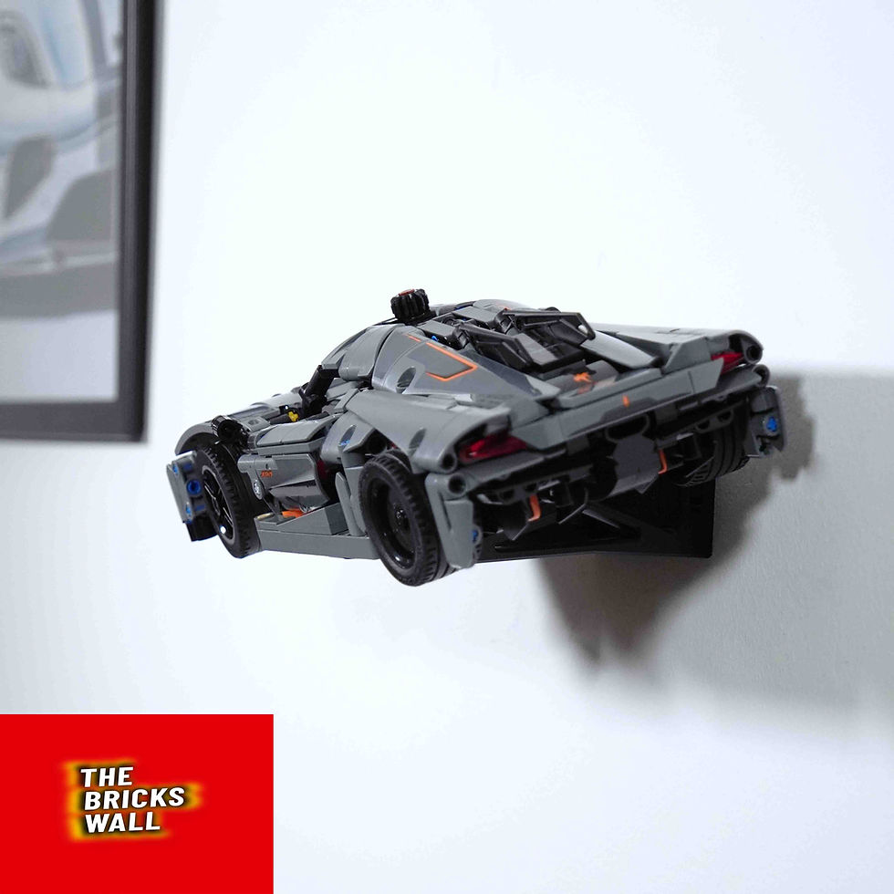 תמונה ממוזערת: Technic Koenigsegg Jesko Absolute 42173 42184  סטנד לגו לקיר דגם