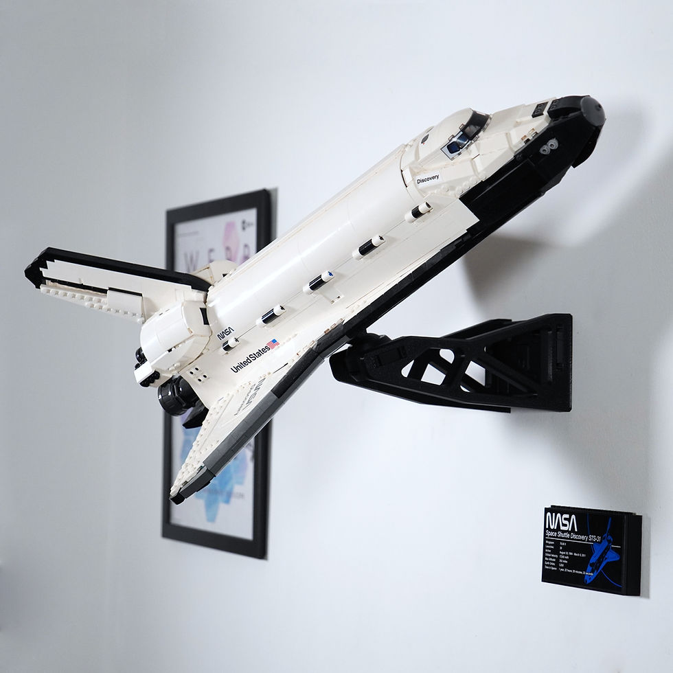 תמונה ממוזערת: Nasa Space Shuttle Discovery 10283 סטנד לגו לקיר דגם